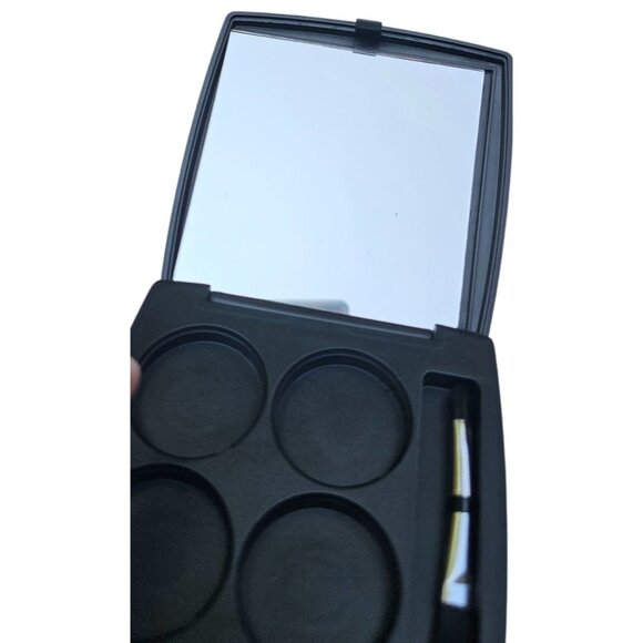 Coastal Scents Empty Custom 4 Pan Eyeshadow Palette Mirror Brush Never Used - Picture 2 of 4